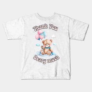 Thank You Beary Much Kids T-Shirt